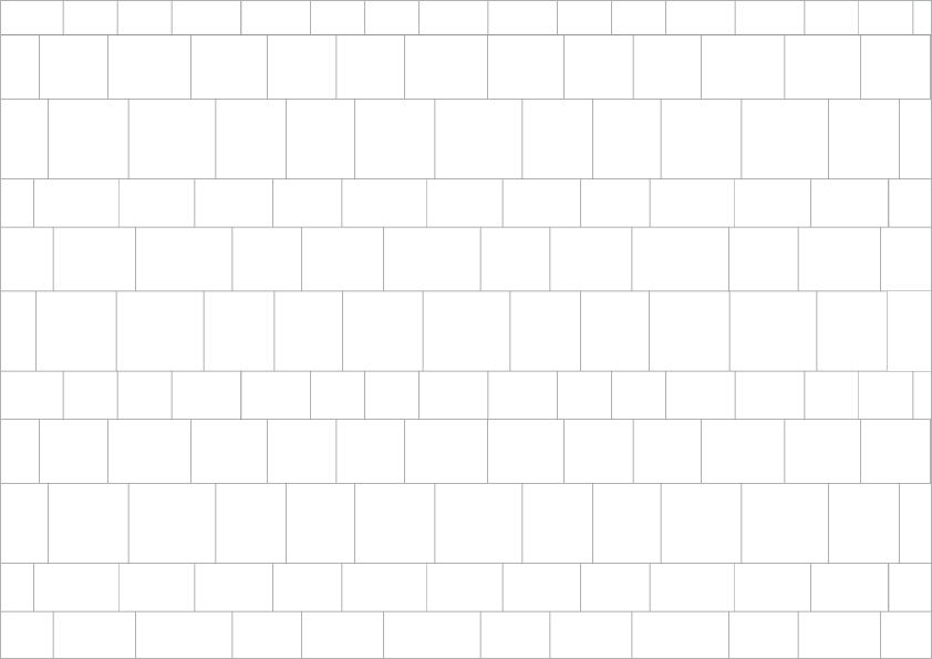 Pattern: Free Length x Mixed Widths